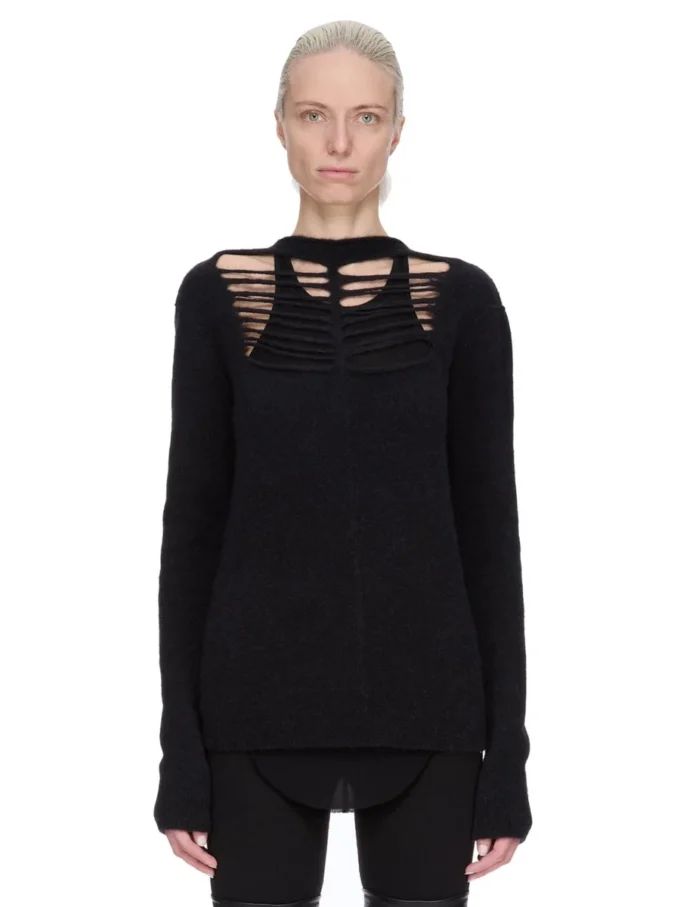 RICK OWENS – ODZIEŻ DZIANINOWA RP02E4601KGRIDP-09