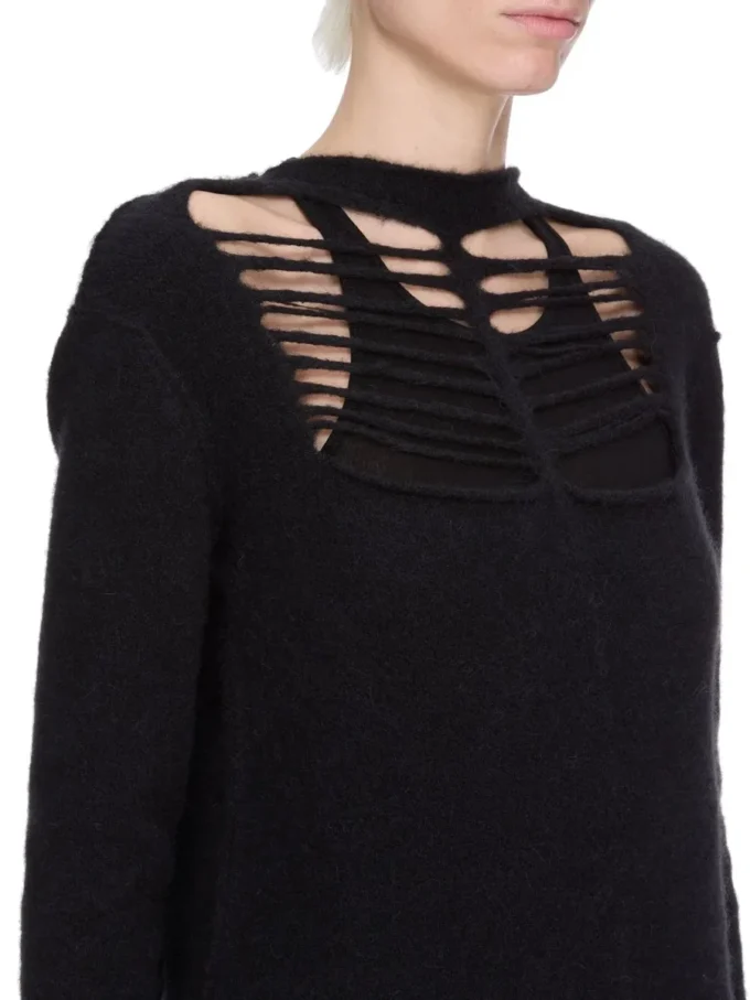 RICK OWENS – ODZIEŻ DZIANINOWA RP02E4601KGRIDP-09
