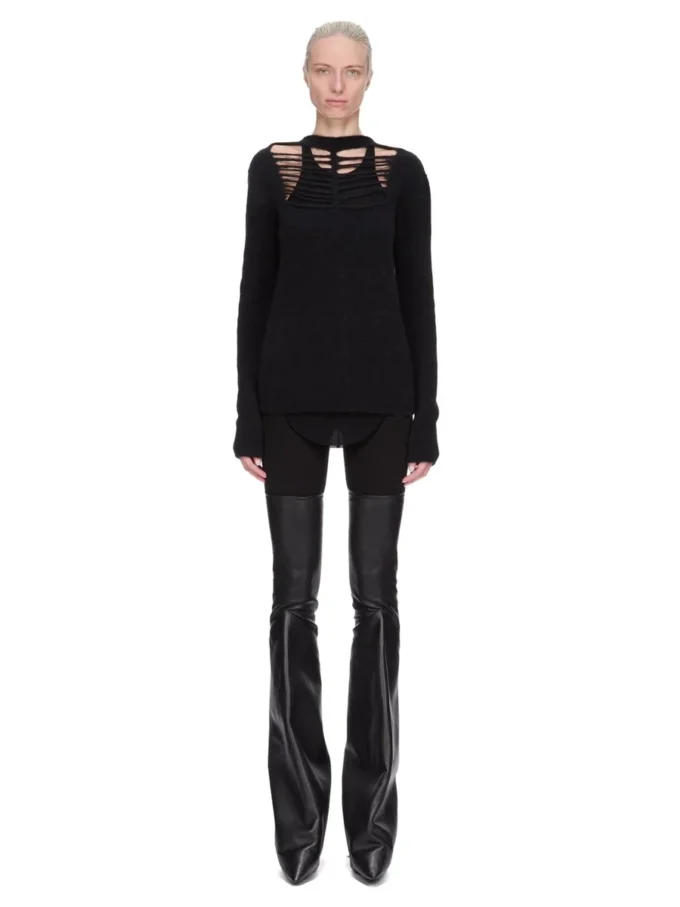 RICK OWENS – ODZIEŻ DZIANINOWA RP02E4601KGRIDP-09