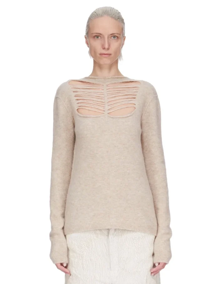 RICK OWENS – ODZIEŻ DZIANINOWA RP02E4601KGRIDP-44