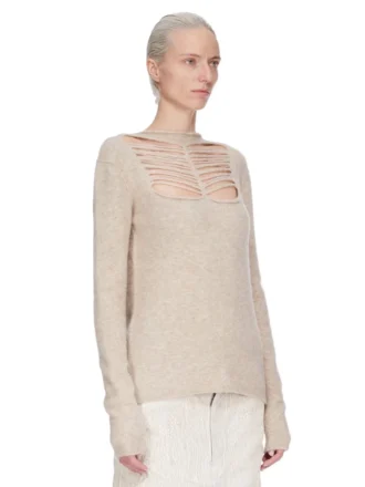 RICK OWENS – ODZIEŻ DZIANINOWA RP02E4601KGRIDP-44