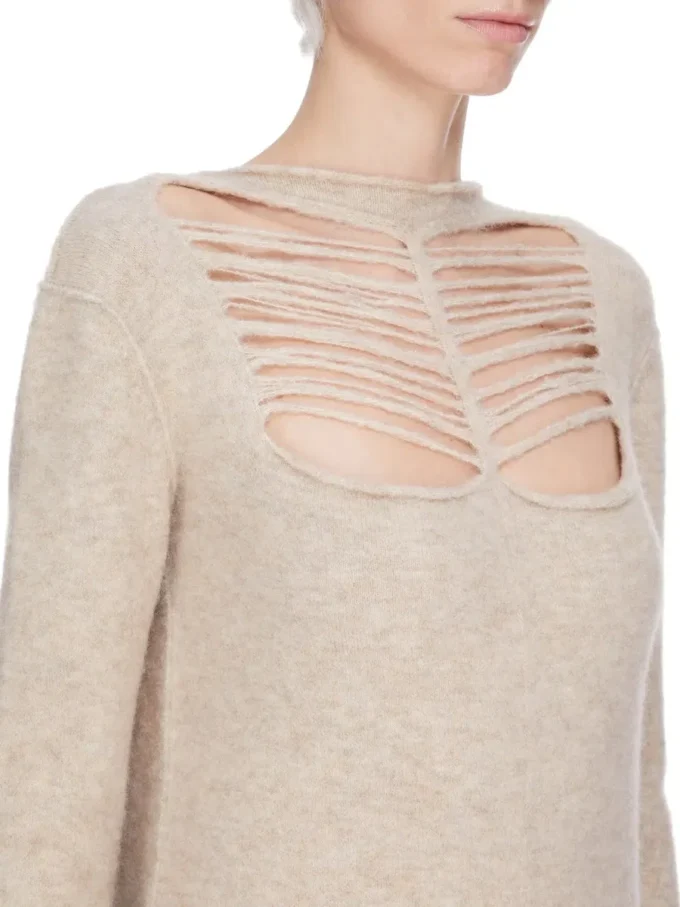 RICK OWENS – ODZIEŻ DZIANINOWA RP02E4601KGRIDP-44