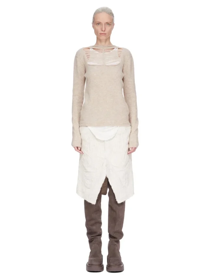 RICK OWENS – ODZIEŻ DZIANINOWA RP02E4601KGRIDP-44