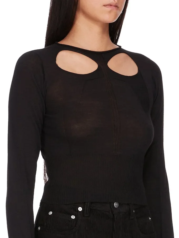 RICK OWENS – ODZIEŻ DZIANINOWA RP02E4617ML-09