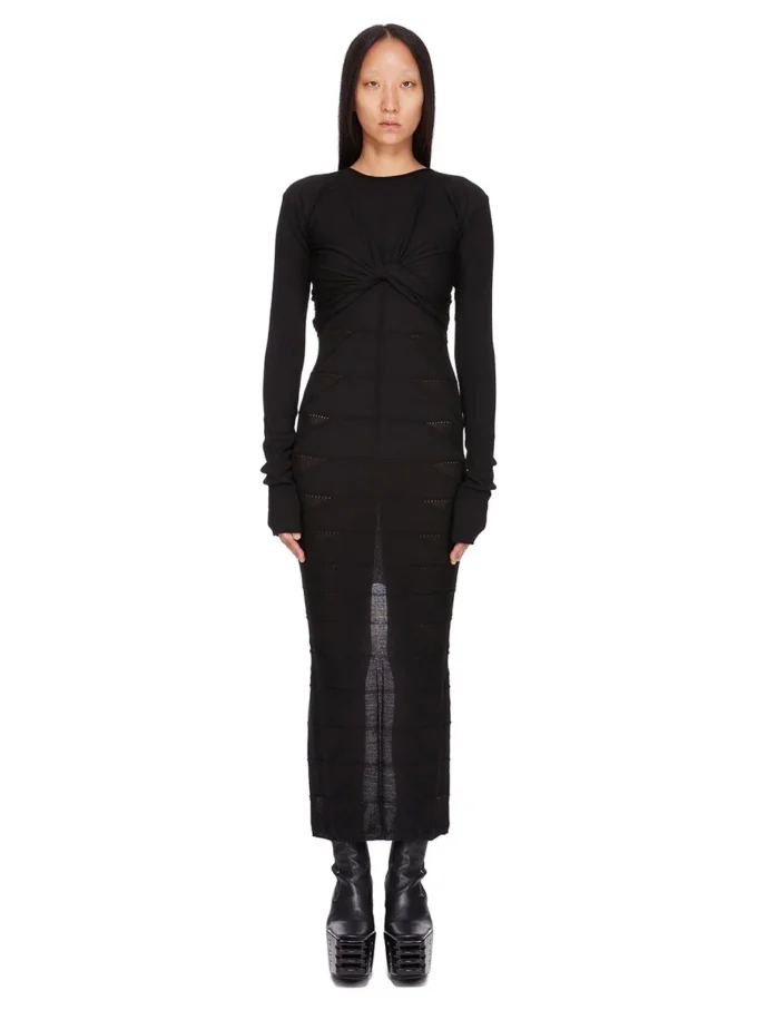RICK OWENS – ODZIEŻ DZIANINOWA RP02E4676MLK-09