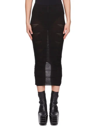 RICK OWENS – ODZIEŻ DZIANINOWA RP02E4686MLK-09