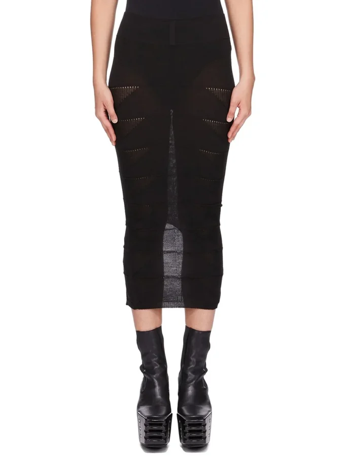 RICK OWENS – ODZIEŻ DZIANINOWA RP02E4686MLK-09