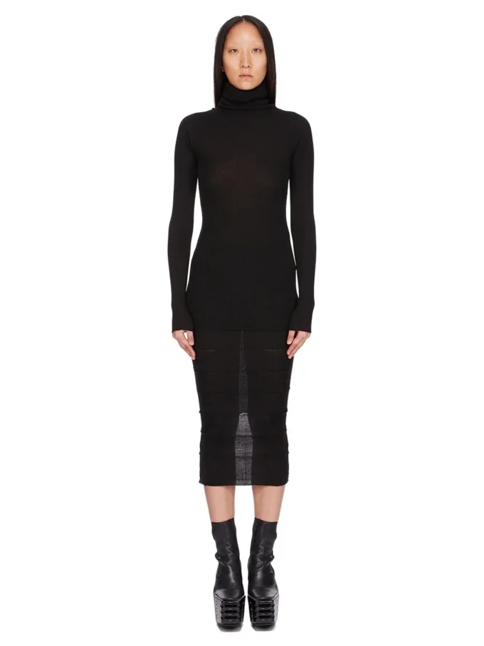 RICK OWENS – ODZIEŻ DZIANINOWA RP02E4686MLK-09