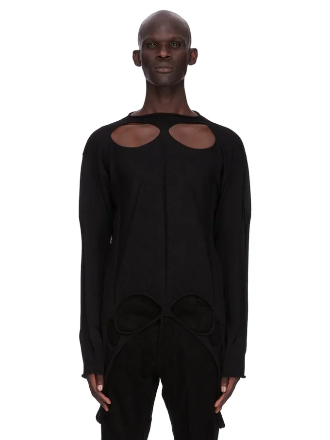 RICK OWENS – ODZIEŻ DZIANINOWA RU02E1671ML-09
