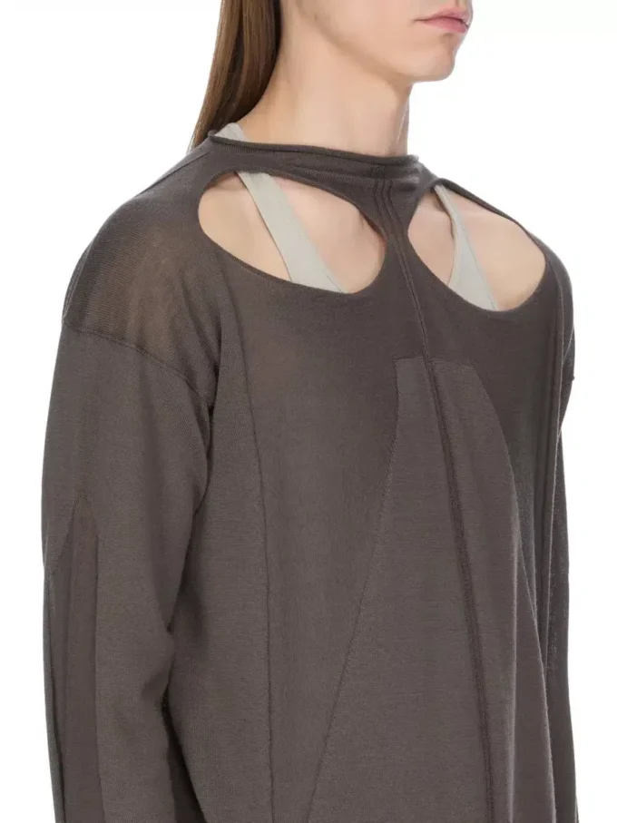 RICK OWENS – ODZIEŻ DZIANINOWA RU02E1671ML-78