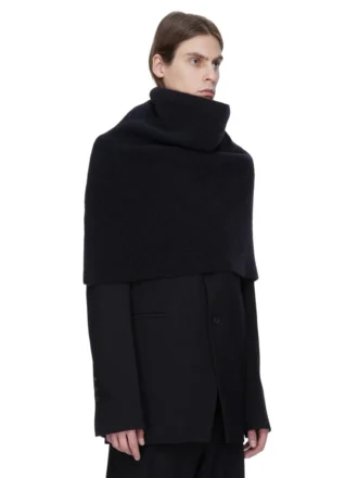 RICK OWENS – PELERYNA RR02E1491KWP-09