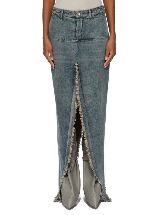 RICK OWENS – SPÓDNICE RO02E4393DWG-76