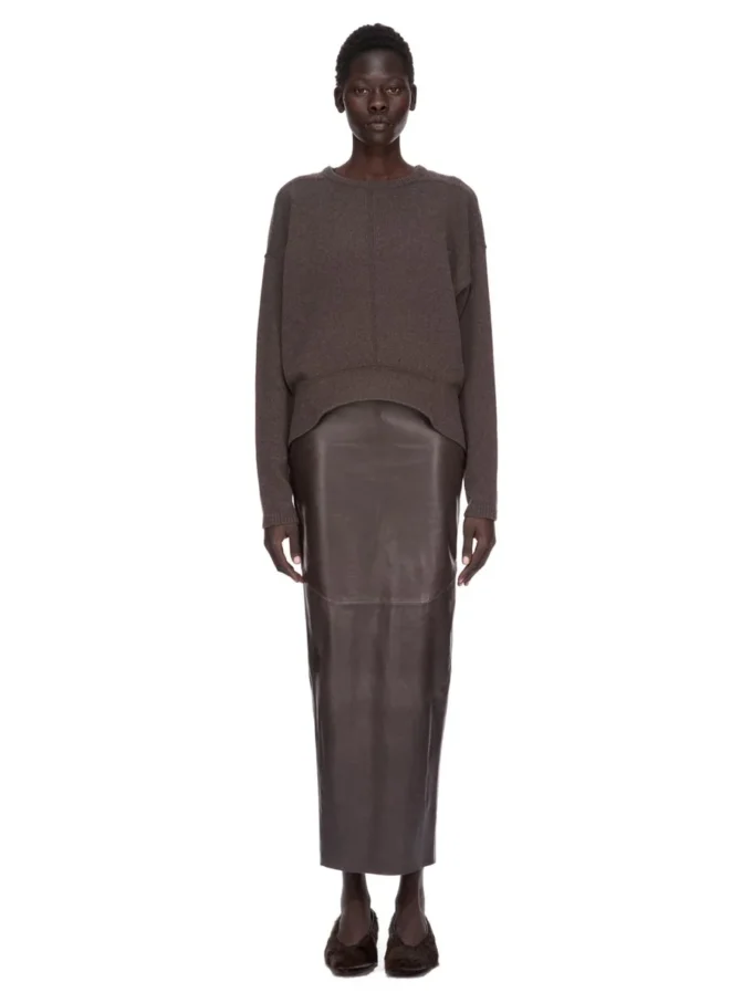 RICK OWENS – SPÓDNICE RP02E4344LBY-78