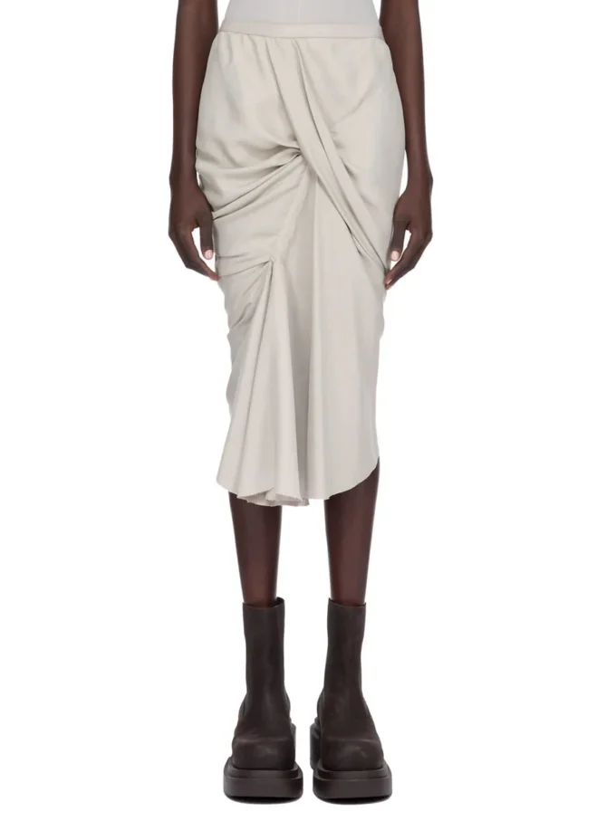 RICK OWENS – SPÓDNICE RP02E4346HSCH-08