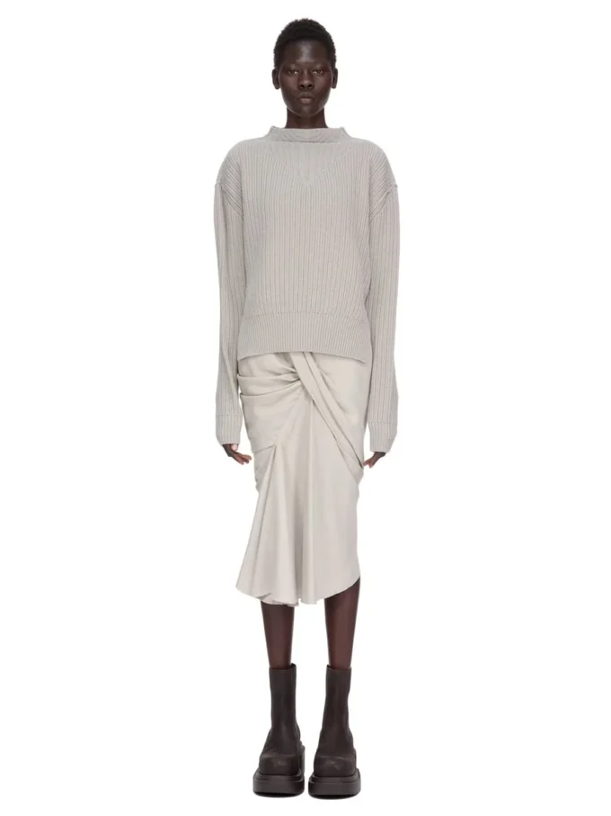 RICK OWENS – SPÓDNICE RP02E4346HSCH-08