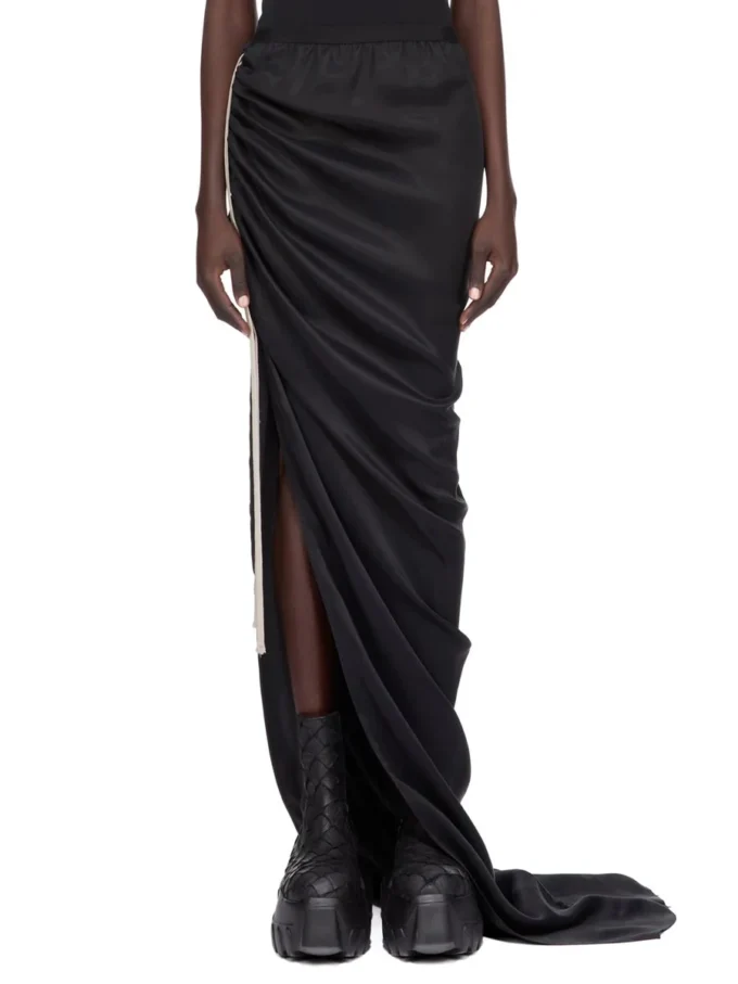 RICK OWENS – SPÓDNICE RP02E4359HSCH-09