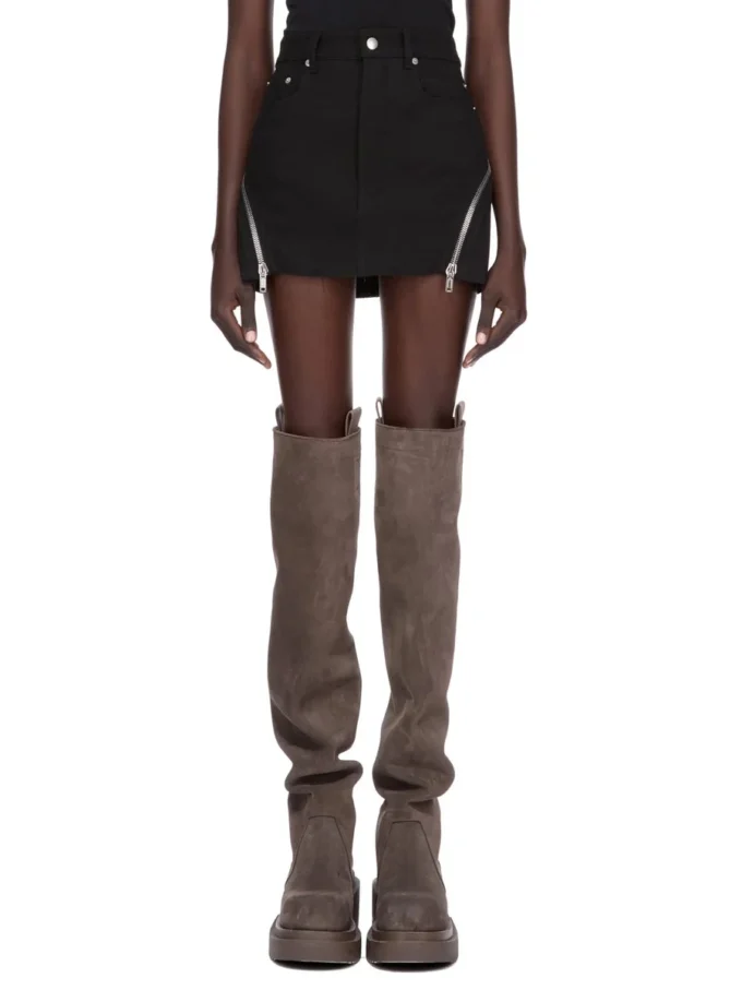RICK OWENS – SPÓDNICE RP02E4362WD-09