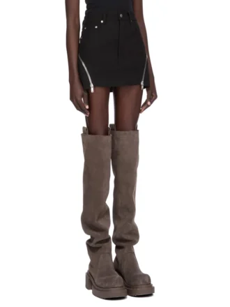 RICK OWENS – SPÓDNICE RP02E4362WD-09