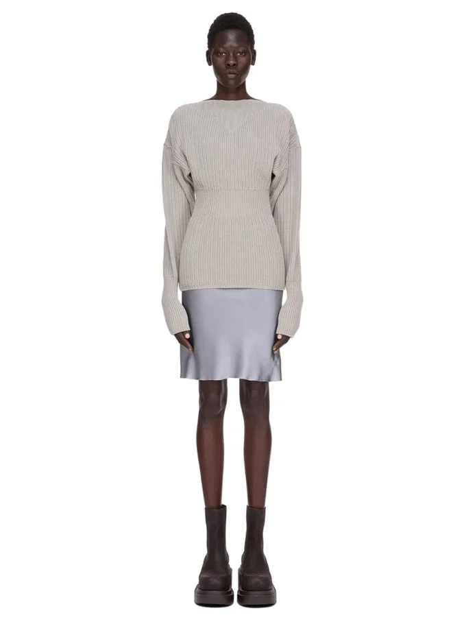 RICK OWENS – SPÓDNICE RP02E4370SCH-06
