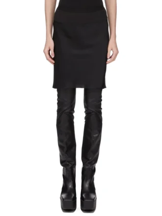 RICK OWENS – SPÓDNICE RP02E4370SCH-09