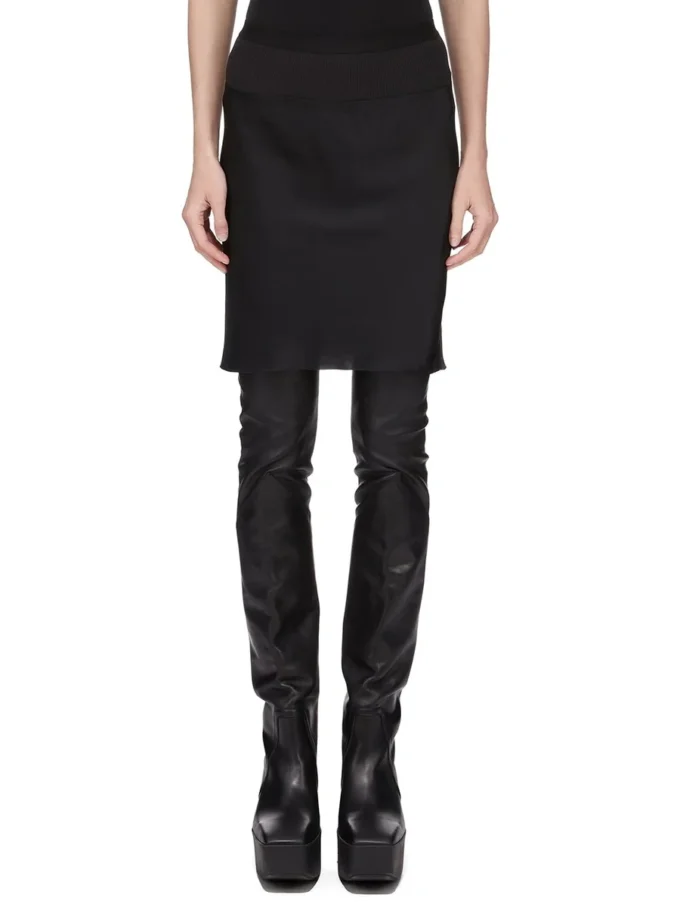RICK OWENS – SPÓDNICE RP02E4370SCH-09