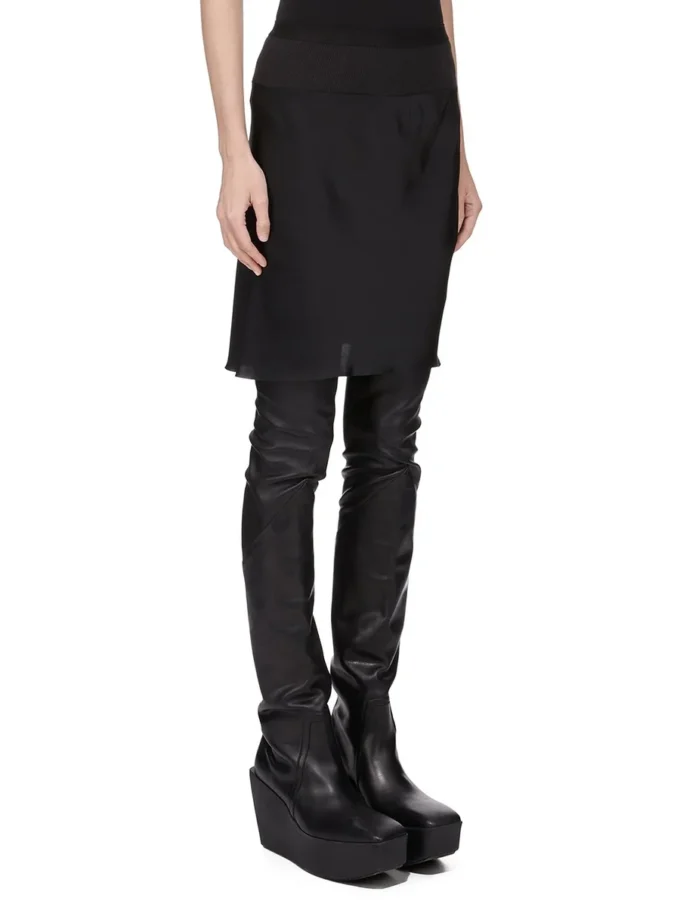 RICK OWENS – SPÓDNICE RP02E4370SCH-09