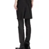 RICK OWENS – SPÓDNICE RP02E4370SCH-09