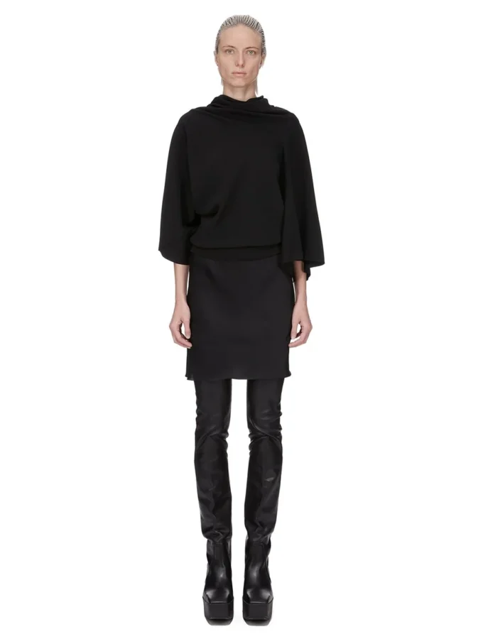 RICK OWENS – SPÓDNICE RP02E4370SCH-09