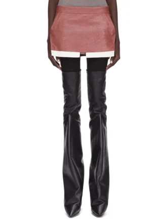 RICK OWENS – SPÓDNICE RP02E4371LBA-13