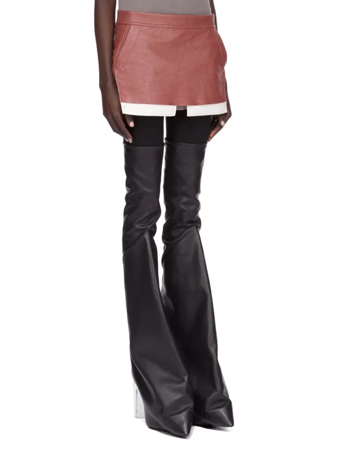 RICK OWENS – SPÓDNICE RP02E4371LBA-13