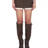 RICK OWENS – SPÓDNICE RP02E4371LBA-78