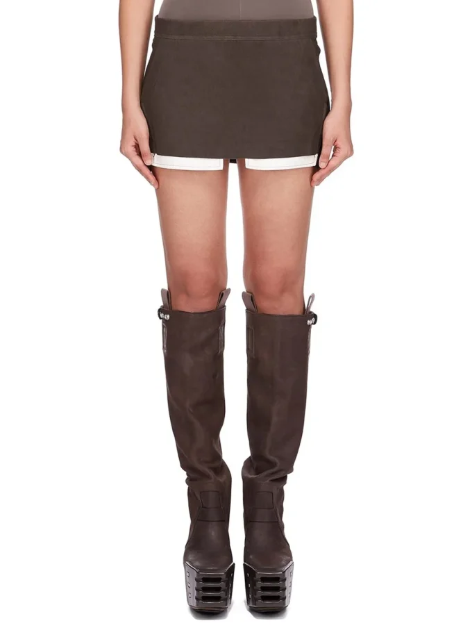 RICK OWENS – SPÓDNICE RP02E4371LBA-78