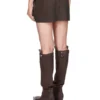 RICK OWENS – SPÓDNICE RP02E4371LBA-78
