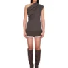 RICK OWENS – SPÓDNICE RP02E4371LBA-78