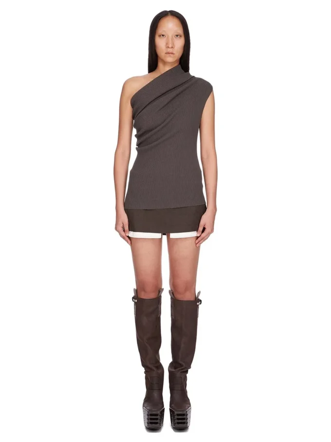 RICK OWENS – SPÓDNICE RP02E4371LBA-78