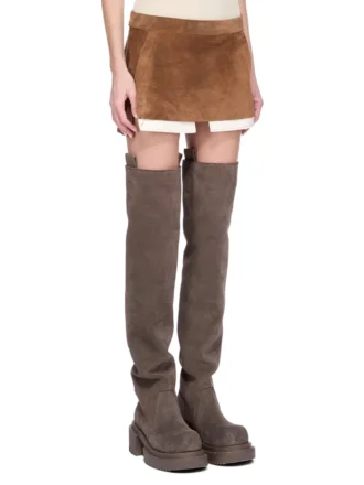 RICK OWENS – SPÓDNICE RP02E4371LCS-134