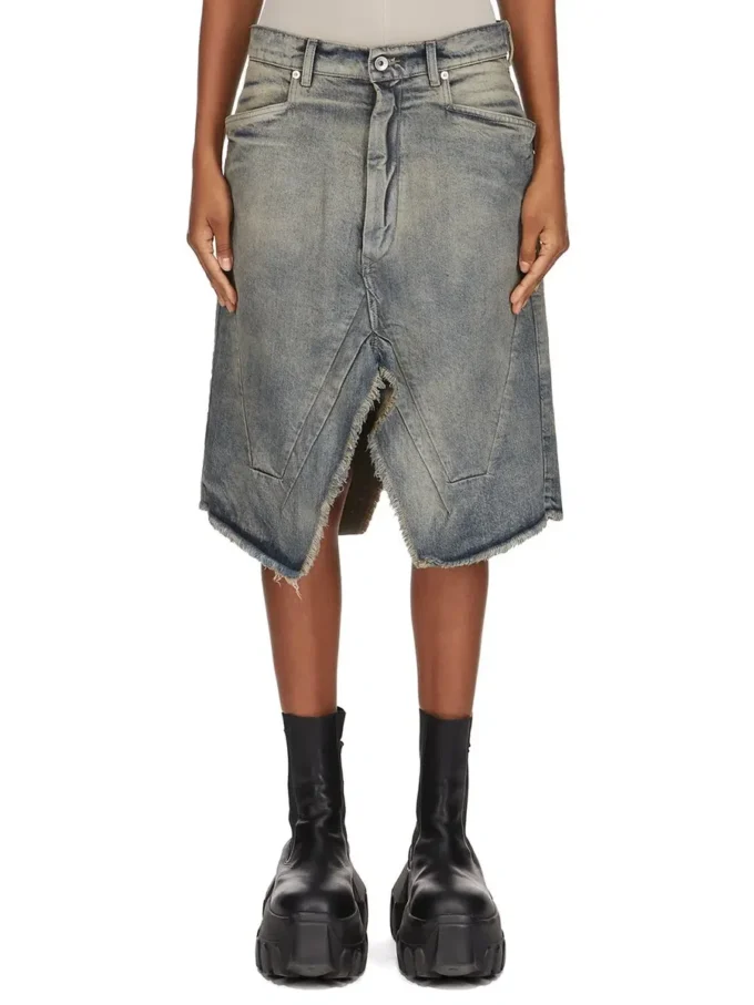 RICK OWENS – SPÓDNICE RP02E4377DWG-76