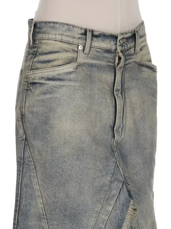 RICK OWENS – SPÓDNICE RP02E4377DWG-76
