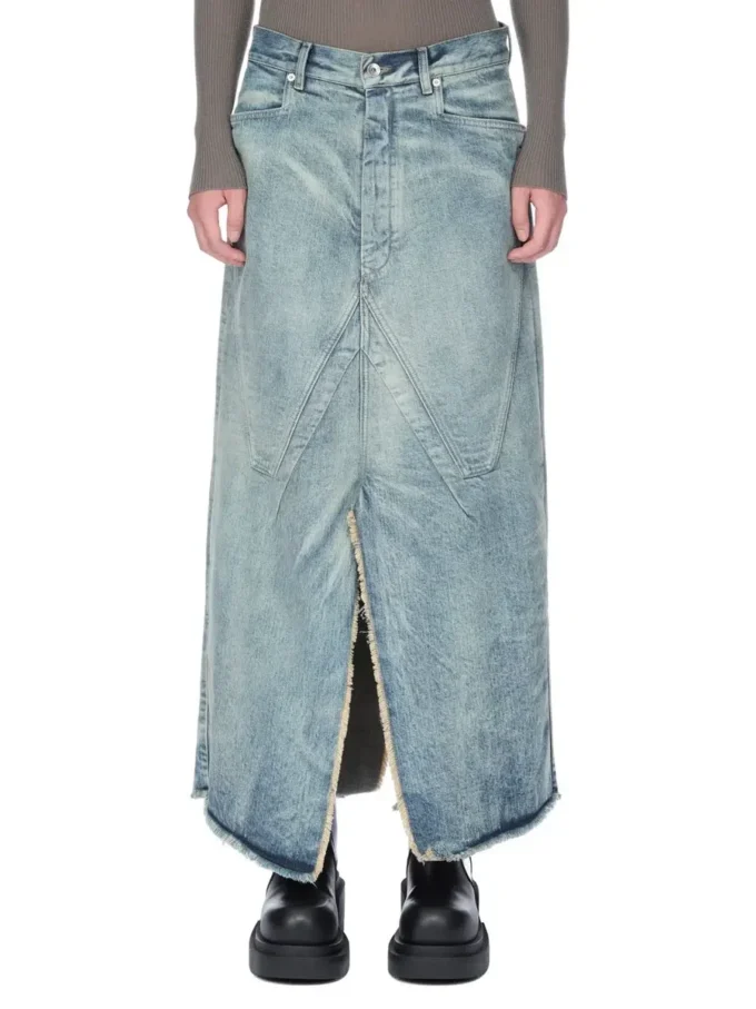 RICK OWENS – SPÓDNICE RU02E1330DWG-76