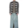 RICK OWENS – SPÓDNICE RU02E1330DWG-76