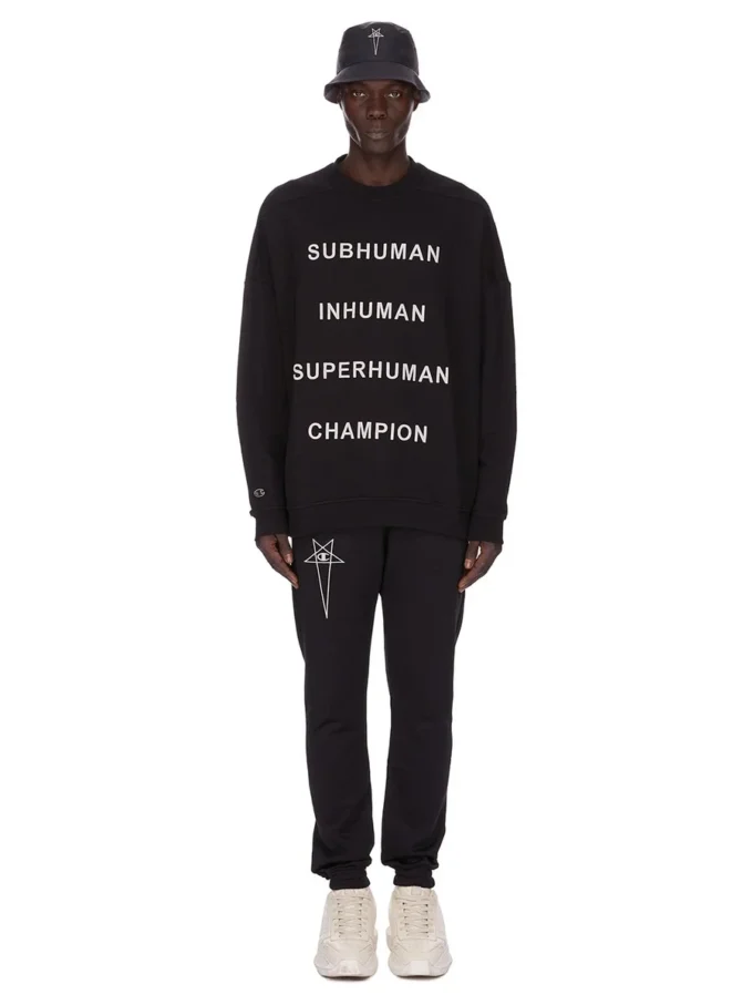RICK OWENS – SPODNIE CM01E1684CHJS-09
