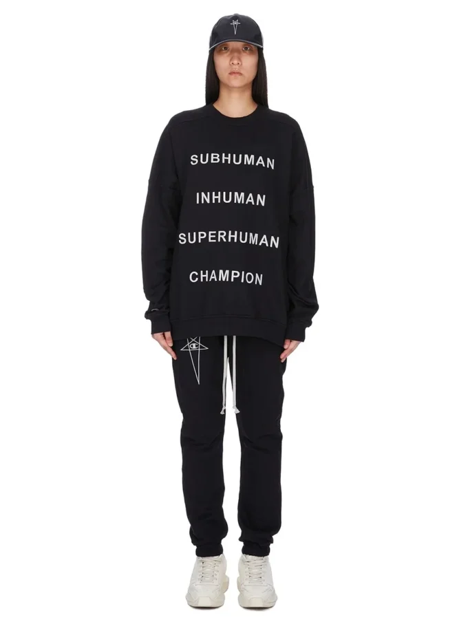RICK OWENS – SPODNIE CW01E1685CHFE-09