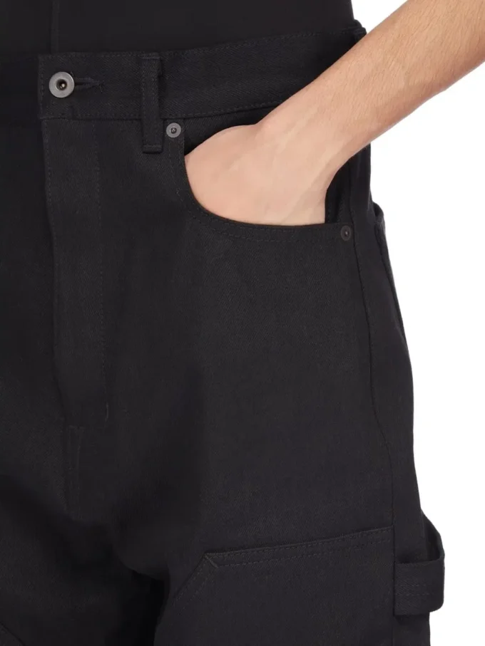 RICK OWENS – SPODNIE DL02E2387HBLKJP-09