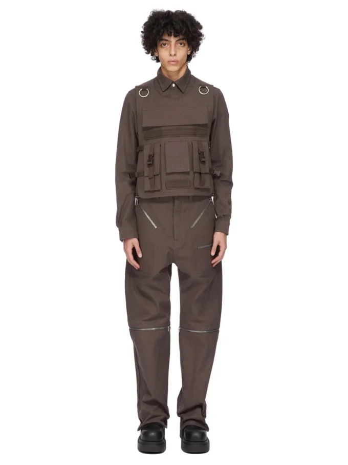 RICK OWENS – SPODNIE RL02E1321CTW-24