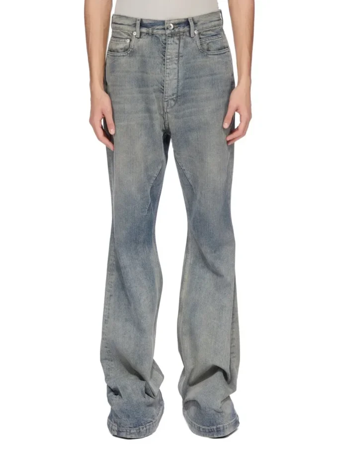 RICK OWENS – SPODNIE RR02E1335DWG-76