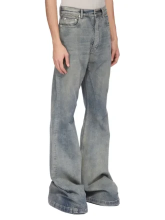 RICK OWENS – SPODNIE RR02E1335DWG-76