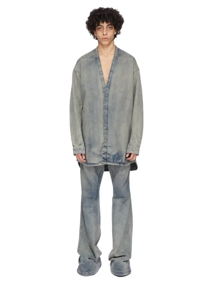 RICK OWENS – SPODNIE RR02E1335DWG-76