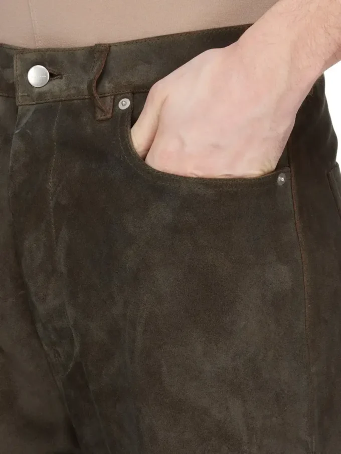 RICK OWENS – SPODNIE RR02E1335LCSI-106