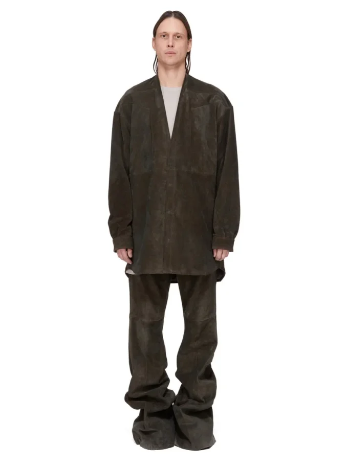 RICK OWENS – SPODNIE RR02E1335LCSI-106