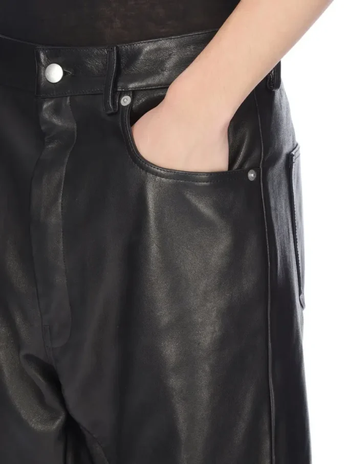 RICK OWENS – SPODNIE RU02E1333LNV-09
